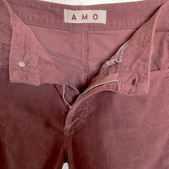 AMO chelsea crop corduroy - Picture 2 of 4